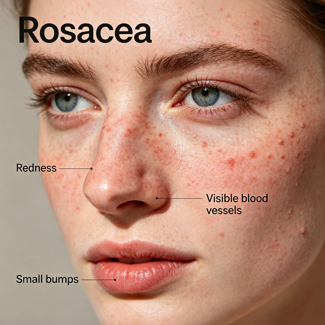 Modelet e rosacea t&euml; miut