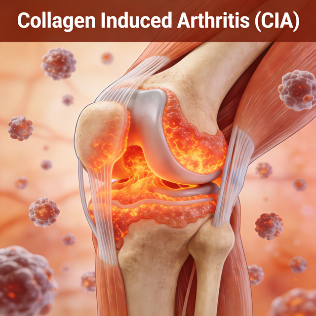 Rodent Collagen Induced Arthritis (CIA) Models