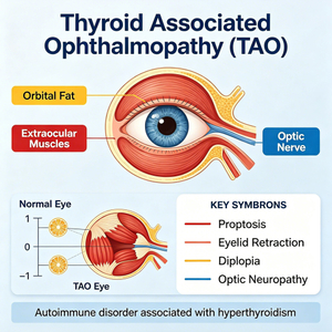 Mouse Thyroid Associated Ophthalmopathy (TAO) မော်ဒယ်များ